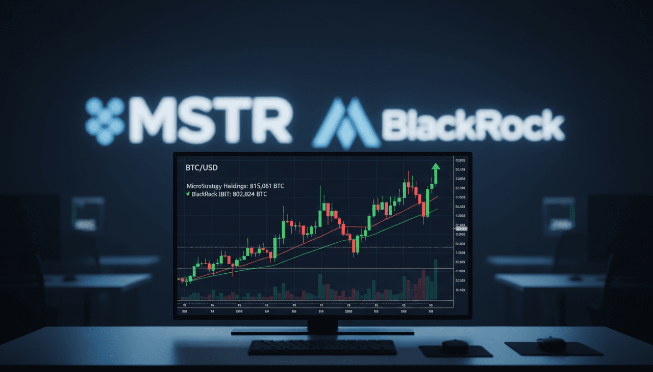 MicroStrategy Reclaims Bitcoin Crown, Surpassing BlackRock's IBIT in Holdings